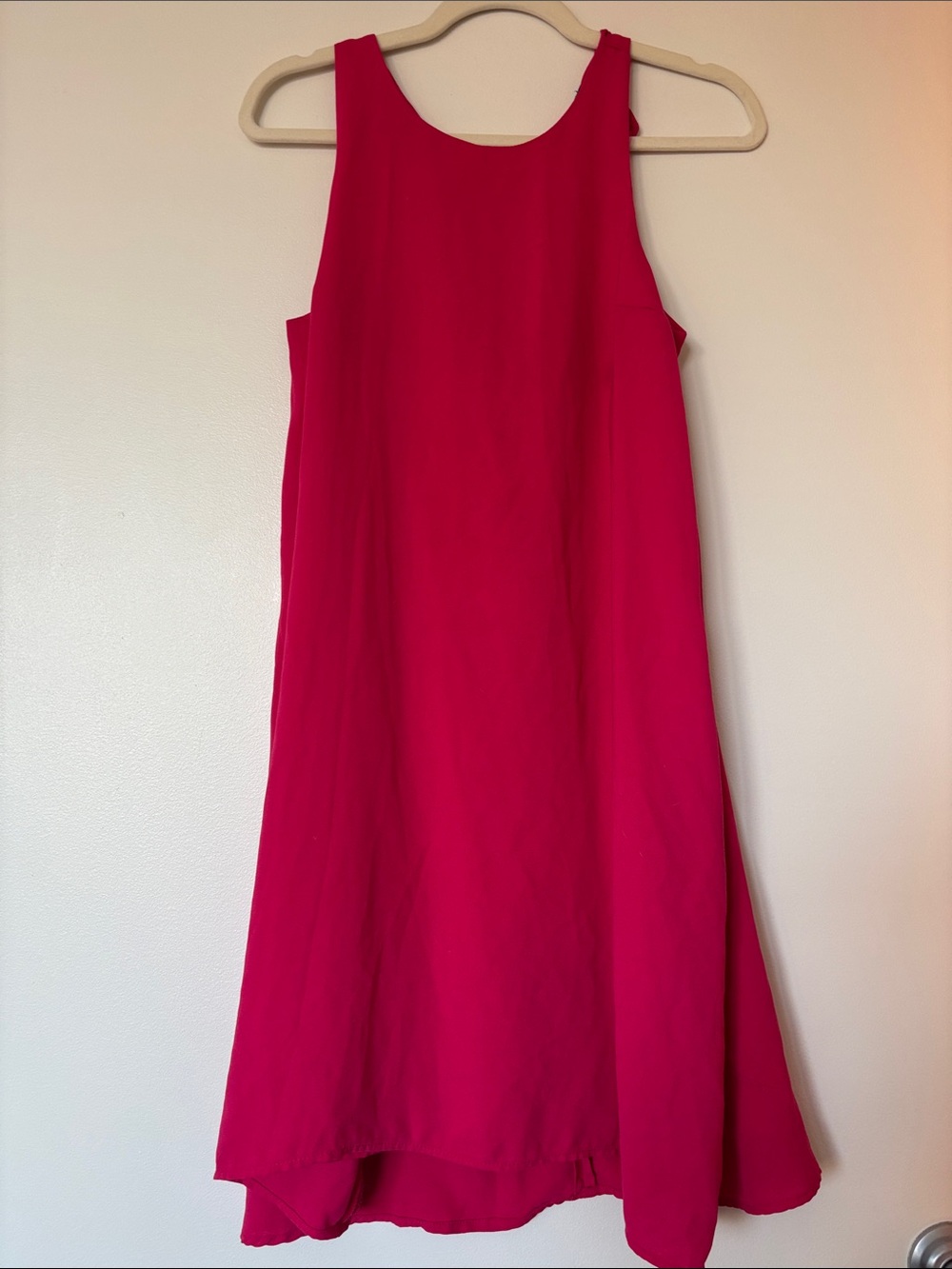 GAP Pink Swing Trapeze Dress